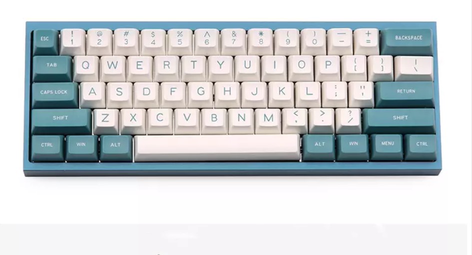 ABS and PBT keycaps