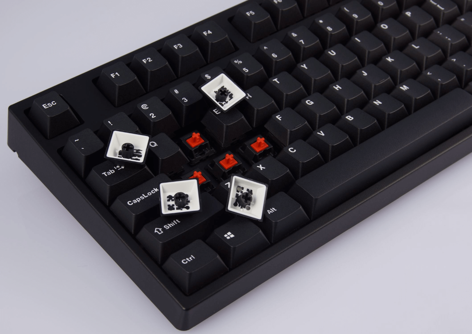 4 common types of keycaps classified by printing technology