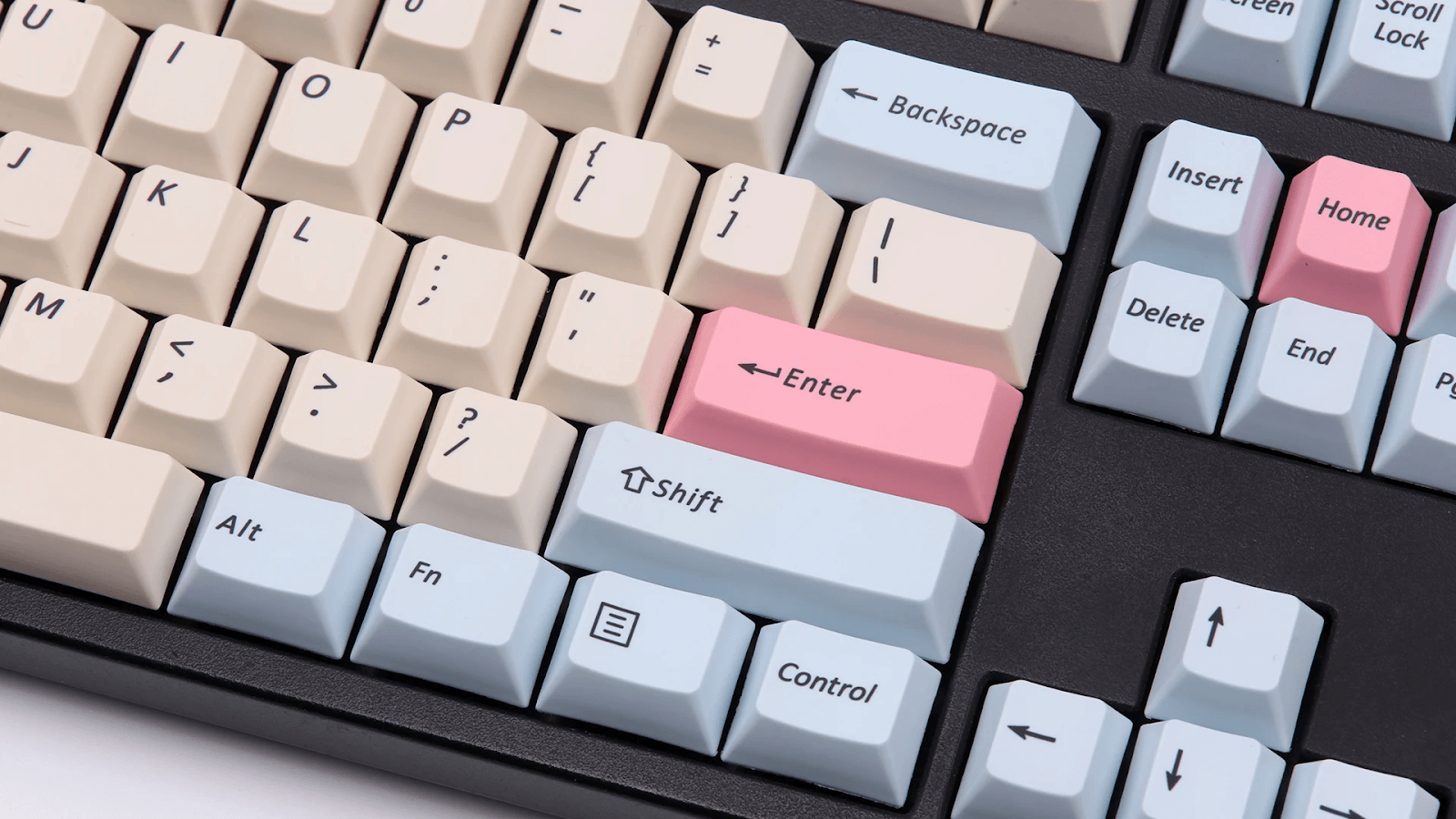 types of keycaps