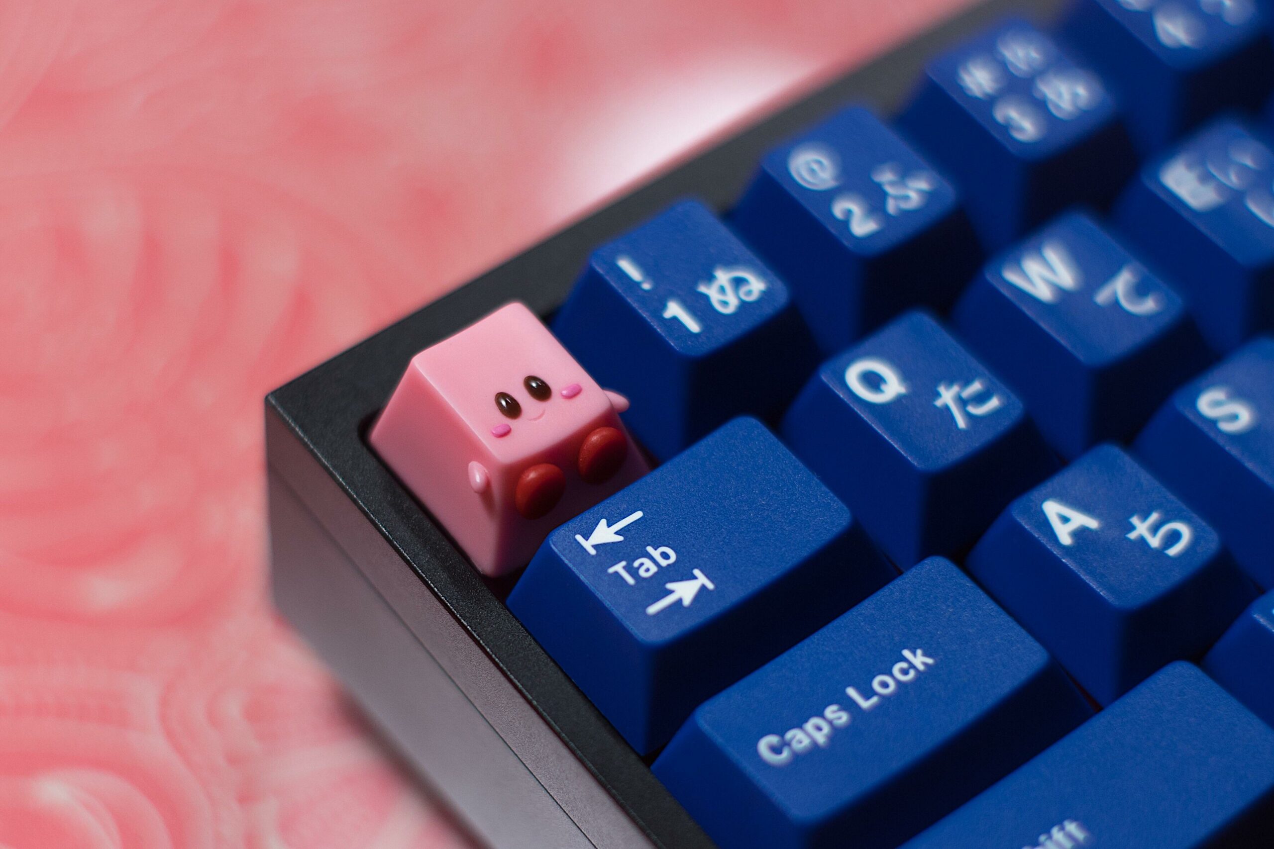 Pink keycap