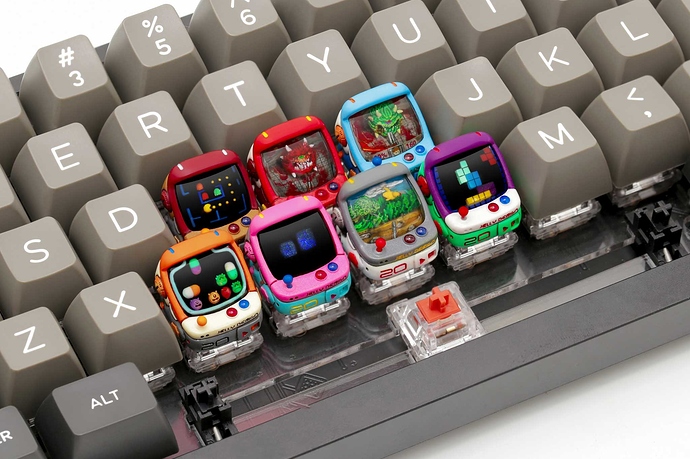 Beautiful game keycaps