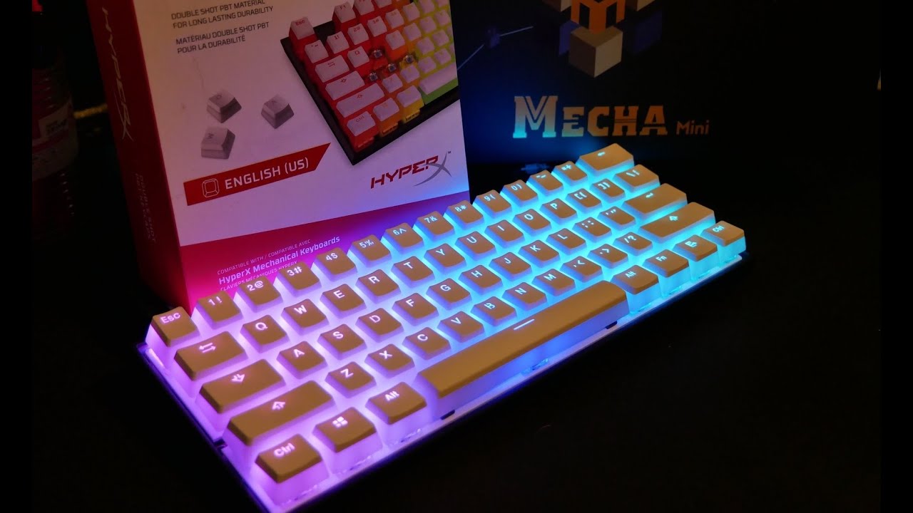 Clear keycaps Hyper X