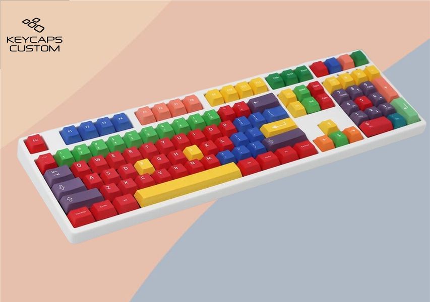 112 Keycaps Set Colorful for Corsair Keyboard