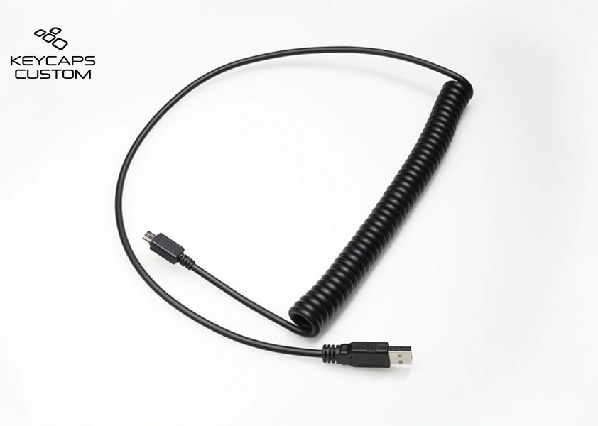 Customized Coiled Cable wire Mechanical Keyboard GH60 USB V2 for any mech-key and mobile 2_Keycaps Customized Coiled Cable wire Mechanical Keyboard GH60 USB V2 for any mech-key and mobile