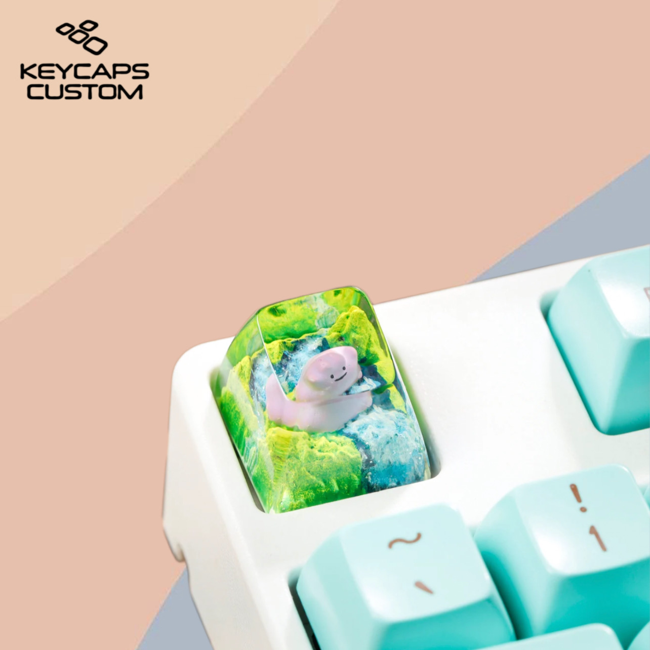 Ditto Pokemon keycap for Mechanical Keyboard