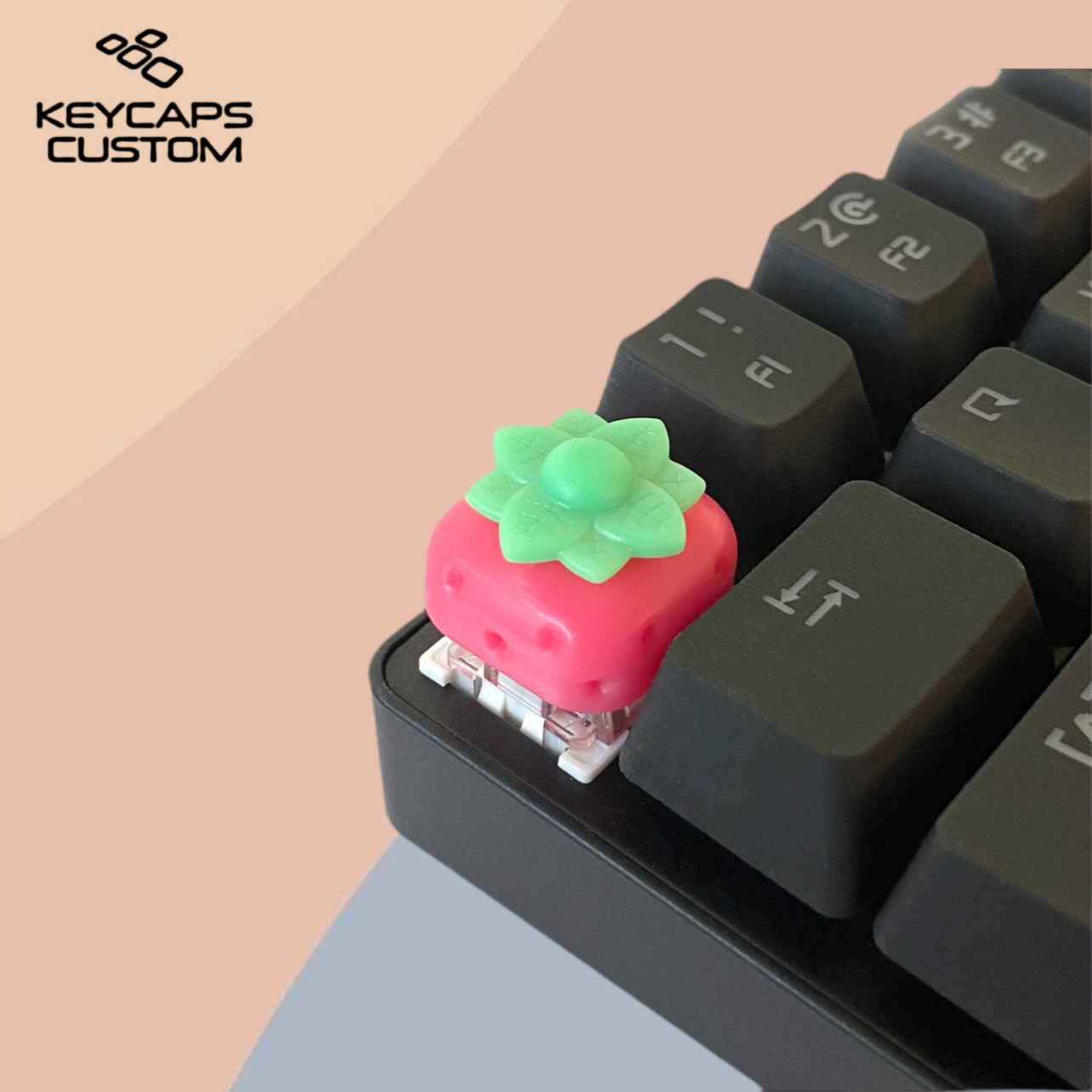 Strawberry Fruit Artisan Keycap Cherry MX Mechanical Gaming Keyboards
