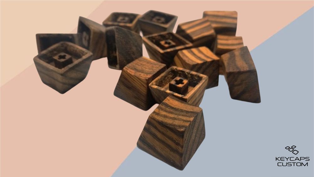 wooden keycaps