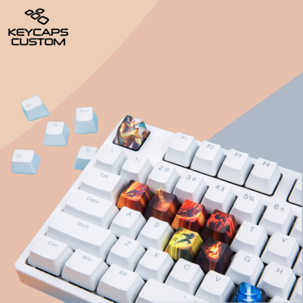 Aatrox - League of Legends Keycaps Cherry + OEM + XDA Profile