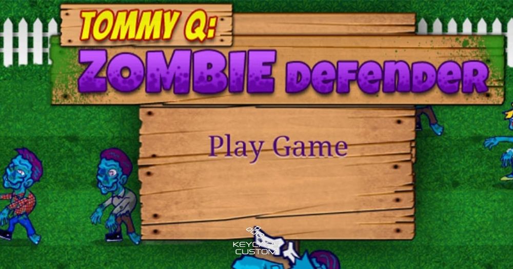 Tommy Q Zombie Defender free online typing game