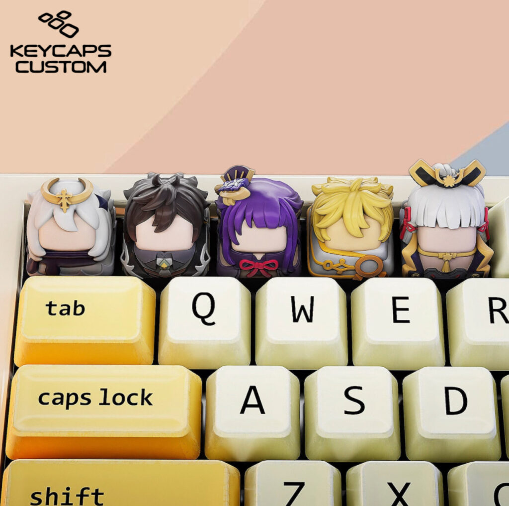 Genshin Impact keycaps