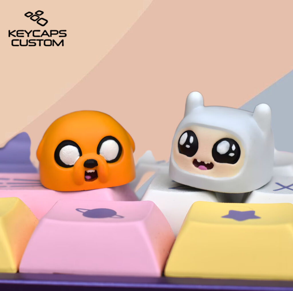 Adventure Time Artisan Keycaps
