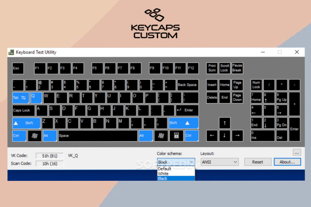 Keyboard Tester Web