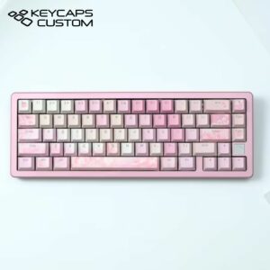 Pink Sakura Theme Keycaps