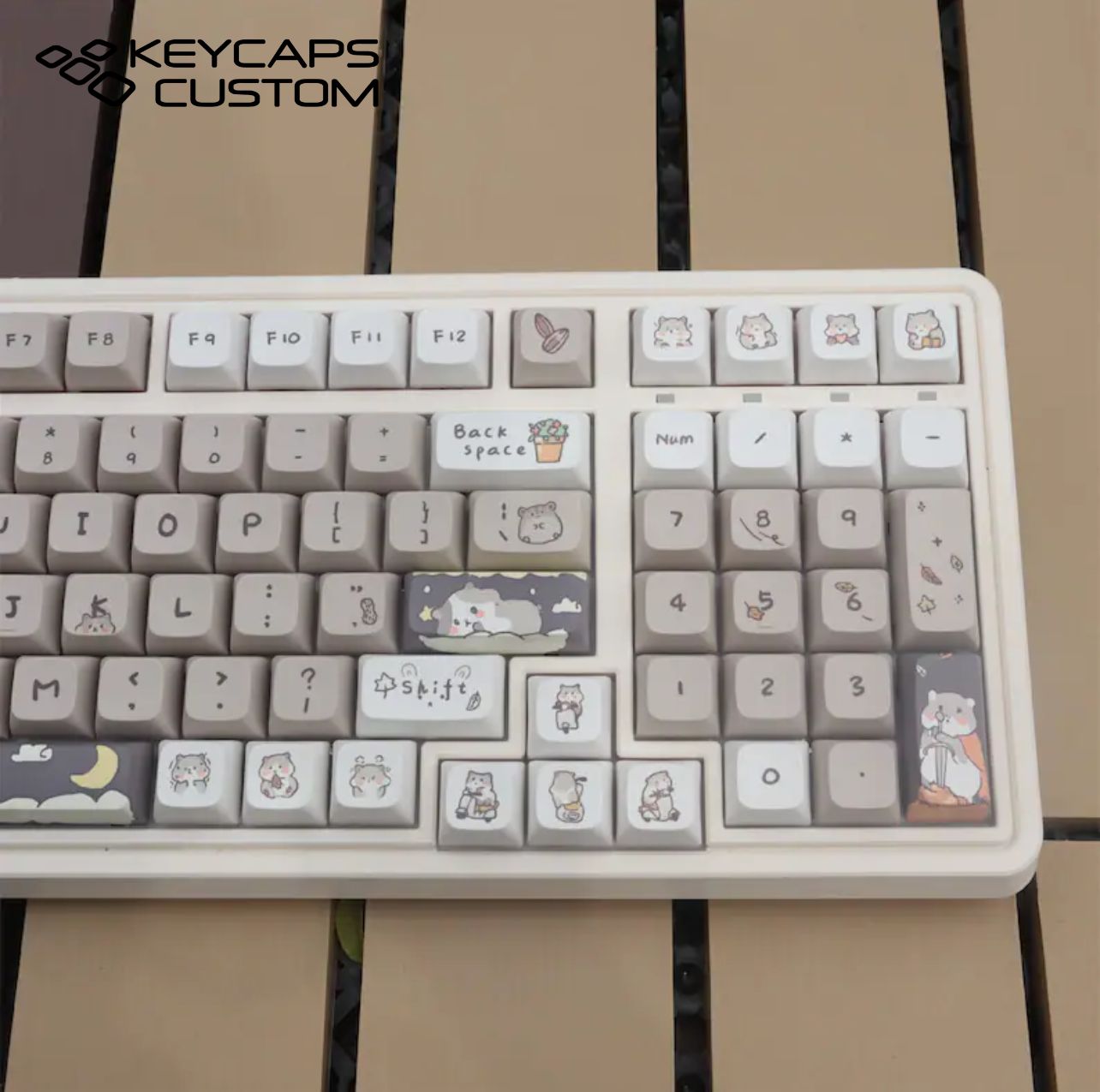 cute-hamster-keycap-set cute hamster keycap