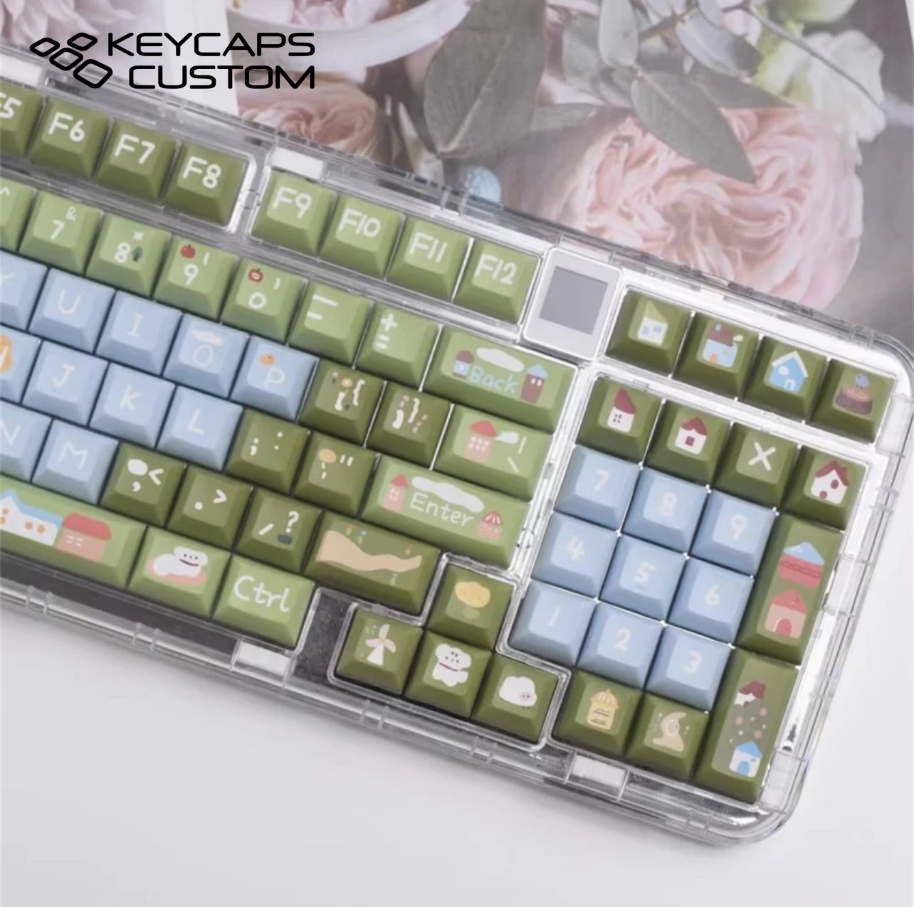 cute-little-house-theme-keycap.jpg cute little house theme keycap