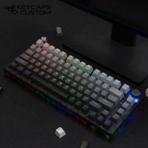 gradient gray theme keycap