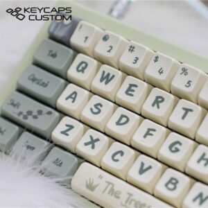 green botanical garden theme keycap
