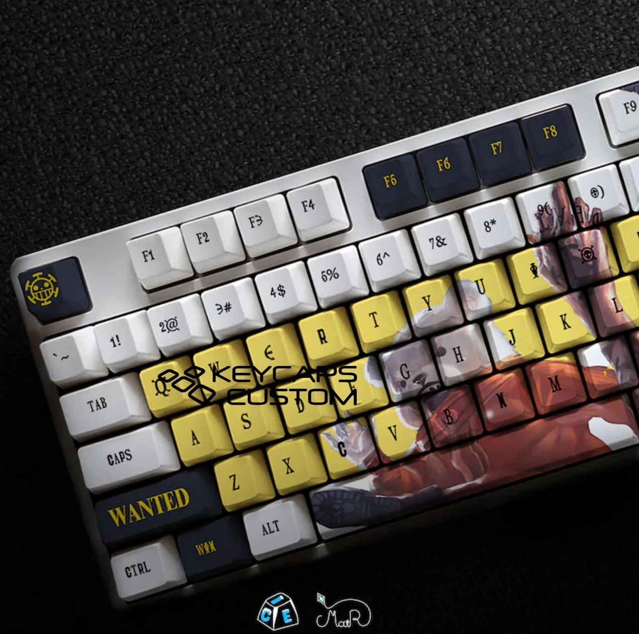 surgeon-of-death-trafalgar-law-keycap-set surgeon of death trafalgar law keycap